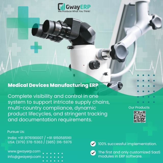 Medical device ERP